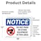 Signmission Do Not Park Or Store Sign, Vinyl Decal, 18in W x 12in L, 2PK OS-2PACK-NS-D-1218-L-15472 - alternate 4